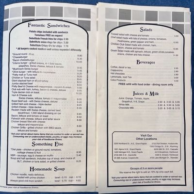 Menu photo 3 New Beginnings Restaurant Grand Rapids, MI