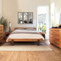 Vermont Woods Studios - Our Modern American Bedroom Furniture. Made locally in Vermont from sustainably harvested wood.