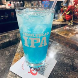 Irons Tied House and Grill - Glacier Ocean Specialty Drink