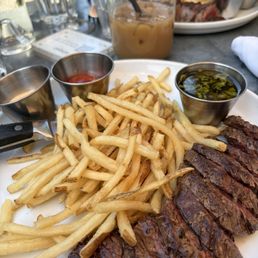 Steak Frites with Chimichurri Sauce