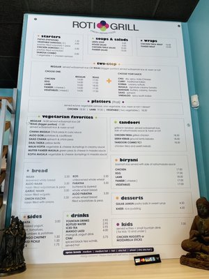 Menu photo 6 Roti Grill Dallas, TX