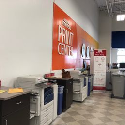 Office Depot's printer They don't accept customers cash. They only accept credit or you have to purchase one of their gift cards.