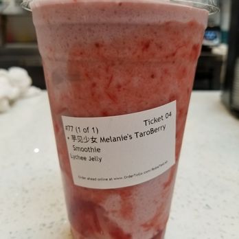 Boba Tea Lab - TaroBerry Smoothie - Bubble Tea Near Me - Kent, Washington