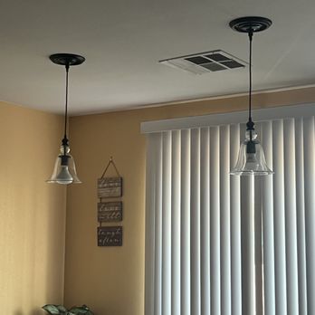 KC Handyman Services - Pendant lights install - Handyman Near Me KC Handyman Services - Pendant lights install - Handyman Near Me