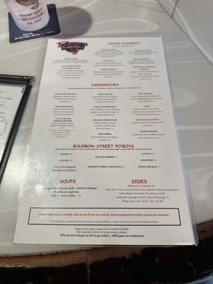 Menu photo 1 Bayou Bar & Grill Memphis, TN Menu photo 1 Bayou Bar & Grill Memphis, TN