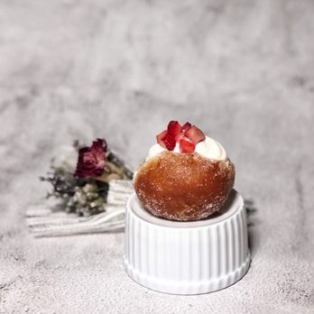 Mello - Strawberry and Cream - Donuts Near Me - Vancouver, British Columbia