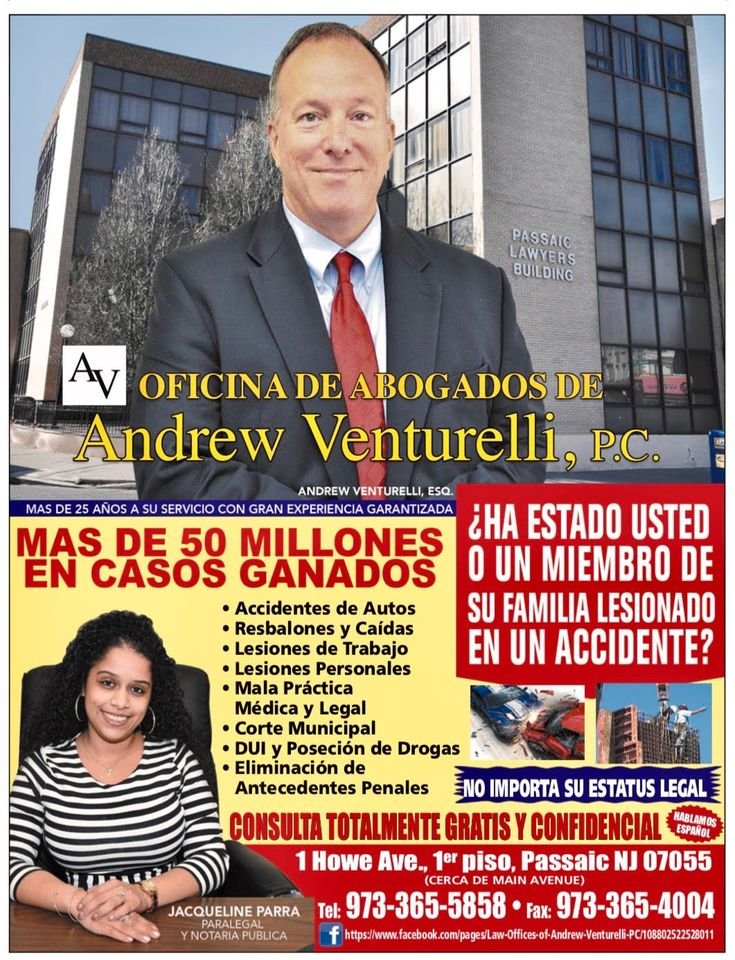Law Offices of Andrew Venturelli - disability attorney in Passaic, NJ