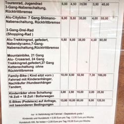 Tinnumer Fahrradverleih