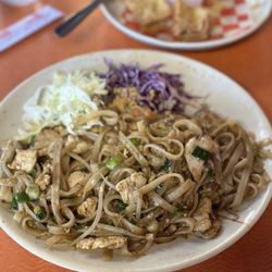 Korean Bento & Thai Cuisine - Pad Thai with Chicken