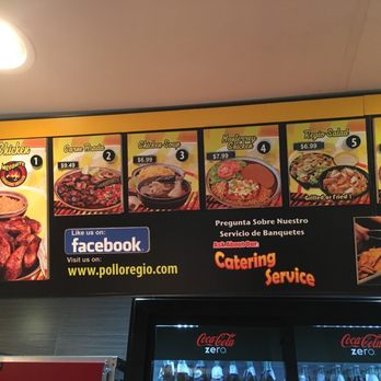 Pollo Regio - Menu - Mexican Near Me - Dallas, Texas