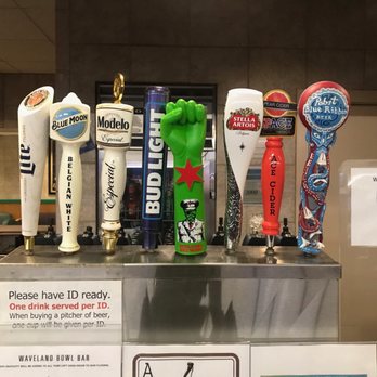 Waveland Bowl - Draft Beer Selection - Bowling Near Me - Chicago, Illinois