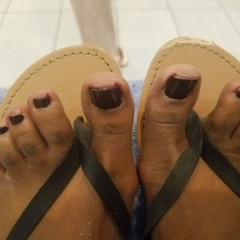 Infinity Nails & Spa - Looks like I've been kicking flour - Nail Salons Near Me - Lawrence Township, New Jersey