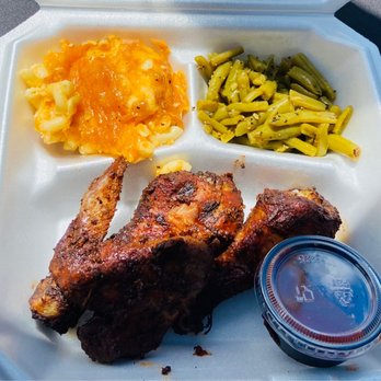 Daddy Delicious BBQ - Smoked chicken, mac'n'cheese and green beans - Caterers Near Me - Mililani, Hawaii