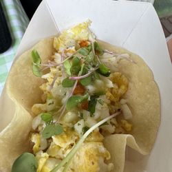 Galvan Foods & Tortilleria - Vegetarian breakfast taco
