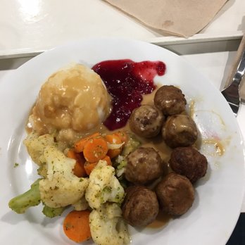 IKEA - Swedish Meatballs. Not impressed. Similar to military MREs. Get the salmon or better yet, hit up the food stand at the front of the store. - Furniture Stores Near Me - Atlanta, Georgia