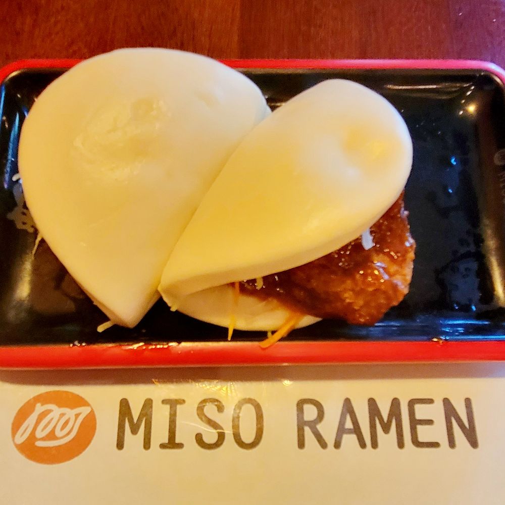 Miso Ramen - 2pc Crispy Chicken Bun $7.00 (07/17/23). @Miso.Ramen #JerseyCity #JapaneseFood #Ramen #FoodPorn - Ramen Near Me - Jersey City, New Jersey Miso Ramen - 2pc Crispy Chicken Bun $7.00 (07/17/23). @Miso.Ramen #JerseyCity #JapaneseFood #Ramen #FoodPorn - Ramen Near Me - Jersey City, New Jersey