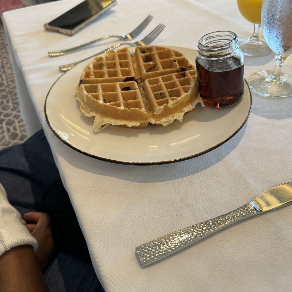Trade Root - Blueberry waffle - New American Near Me - Atlanta, Georgia Trade Root - Blueberry waffle - New American Near Me - Atlanta, Georgia