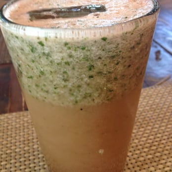 PapaCharly - Strawberry, Pineapple, Mint...I think...it was good!! - Italian Near Me - Playa del Carmen, ROO PapaCharly - Strawberry, Pineapple, Mint...I think...it was good!! - Italian Near Me - Playa del Carmen, ROO