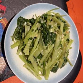Young And Rich - stir-fried water spinach - Chinese Near Me - Flushing, New York
