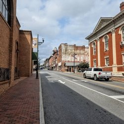 City of Staunton - Looking Up S. Augusta St. in Downtown Staunton
