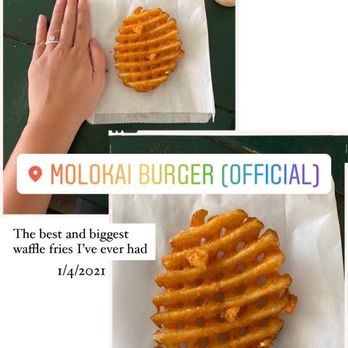 Molokai Burger - French Fries - Burgers Near Me - Kaunakakai, Hawaii
