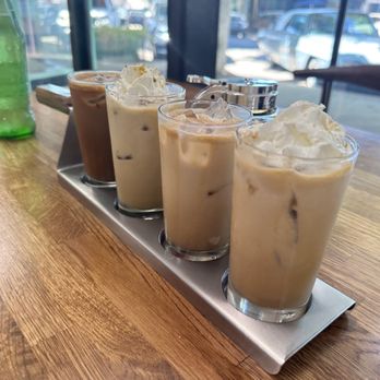 Madres Brunch - Speciality latte flight - Breakfast & Brunch Near Me - Whittier, California Madres Brunch - Speciality latte flight - Breakfast & Brunch Near Me - Whittier, California