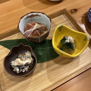 STEM Japanese Eatery - Season appetizer TRIO - Japanese Near Me - Burnaby, British Columbia