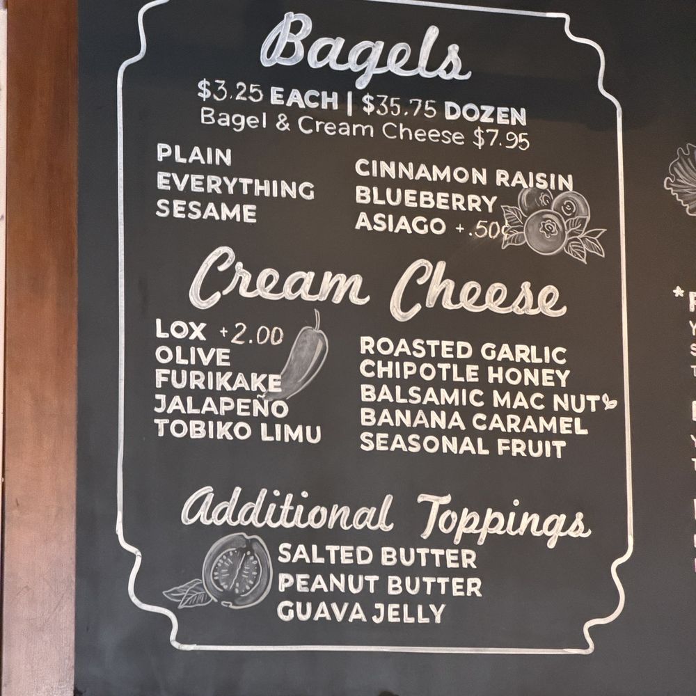 Fin's Bagels - Bagel options - Bagels Near Me - Honolulu, Hawaii Fin's Bagels - Bagel options - Bagels Near Me - Honolulu, Hawaii