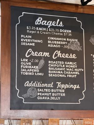 Menu photo 1 Fin's Bagels Honolulu, HI