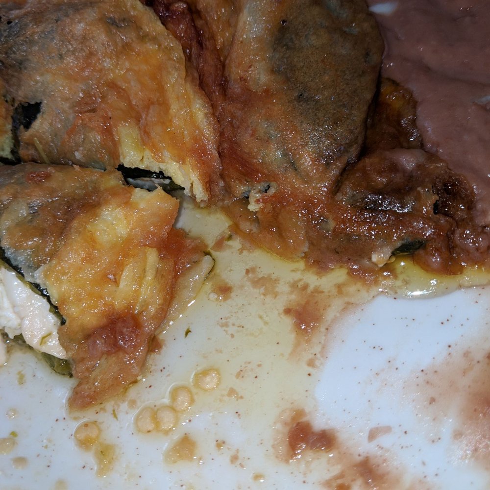 Restaurant San Pedro - Chili Rellenos a little greasy - New Mexican Cuisine Near Me - Castroville, California