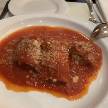 Piccolo Sogno - Overly sauces and watery Eggplant Rollatini - Italian Near Me - Flushing, New York Piccolo Sogno - Overly sauces and watery Eggplant Rollatini - Italian Near Me - Flushing, New York