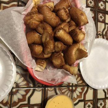 The Thurman Cafe - Pretzel bits and honey mustard - Bars Near Me - Columbus, Ohio The Thurman Cafe - Pretzel bits and honey mustard - Bars Near Me - Columbus, Ohio