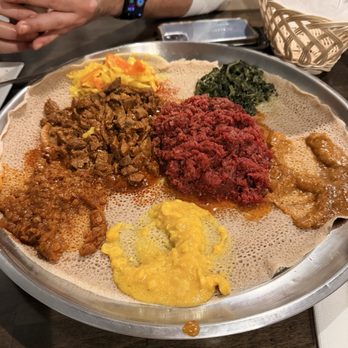 Enatye Ethiopian Restaurant - Lamb and raw beef Enatye Special Kitfo - Ethiopian Near Me - Herndon, Virginia Enatye Ethiopian Restaurant - Lamb and raw beef Enatye Special Kitfo - Ethiopian Near Me - Herndon, Virginia