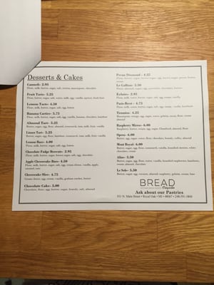 Menu photo 4 Crispelli's Bakery Royal Oak, MI Menu photo 4 Crispelli's Bakery Royal Oak, MI
