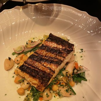 Carbone - My halibut. This was so light and smoky. It was really, really good. - Italian Near Me - Las Vegas, Nevada