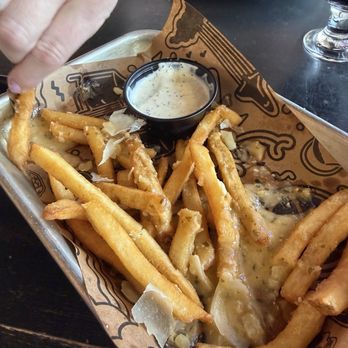 Factory By Beer Tree Brew - Garlic parm fries, half gone! Sorry! - Breweries Near Me - Johnson City, New York Factory By Beer Tree Brew - Garlic parm fries, half gone! Sorry! - Breweries Near Me - Johnson City, New York