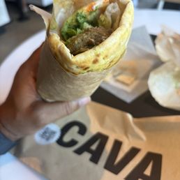 Lamb pita