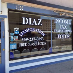 Diaz Immigration & Tax Services - 1920 Fresno St. Fresno CA 93721