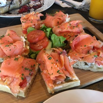 Le Cafe De Paris - Salmon plate - Coffee & Tea Near Me - Orlando, Florida Le Cafe De Paris - Salmon plate - Coffee & Tea Near Me - Orlando, Florida