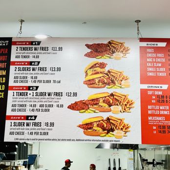 Dave's Hot Chicken - Menu (Aug 2023) - Chicken Shop Near Me - Rosemead, California Dave's Hot Chicken - Menu (Aug 2023) - Chicken Shop Near Me - Rosemead, California