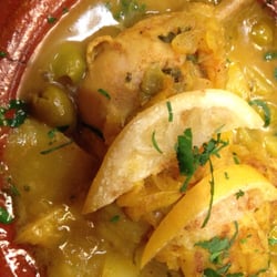La Medina - Chicken Tagine with lemon and green olives