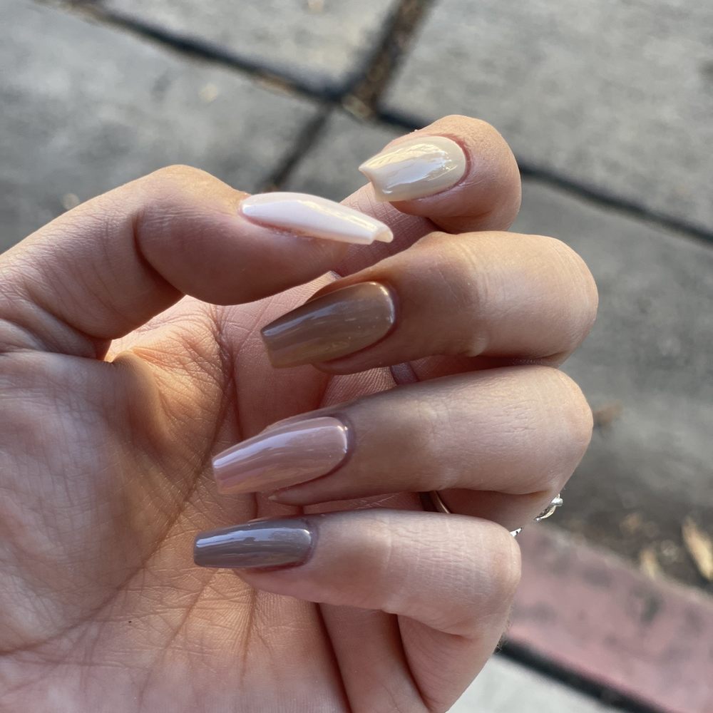 Pure Nails Spa - Gel x short coffin - Nail Salons Near Me - Pasadena, California Pure Nails Spa - Gel x short coffin - Nail Salons Near Me - Pasadena, California