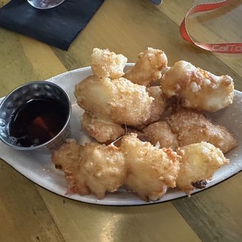 Black Sheep - Pancake battered cheese curds - Wine Bars Near Me - Milwaukee, Wisconsin