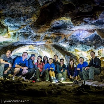 Mammoth Cave - One of the smaller caves. Photo was taken in complete darkness, lit by about 15 flashlights. - Hiking Near Me - Duck Creek Village, Utah