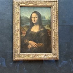 My Driver In Paris by Stéphane Nancy - Mona Lisa at Louvre Museum