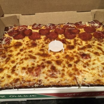 Jet's Pizza - This pizza is as good as it looks - Pizza Near Me - Frisco, Texas