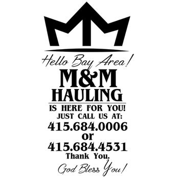 M&M Hauling - M&M Hauling - Junk Removal & Hauling Near Me - San Francisco, California M&M Hauling - M&M Hauling - Junk Removal & Hauling Near Me - San Francisco, California