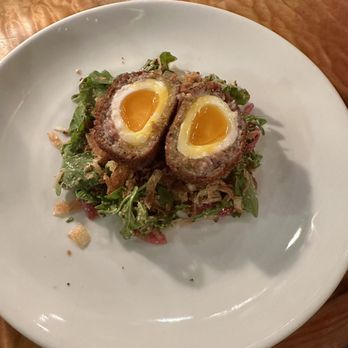 A'Town Bistro - Scotch Egg - New American Near Me - Anacortes, Washington A'Town Bistro - Scotch Egg - New American Near Me - Anacortes, Washington