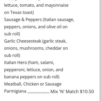 Pasta Faire - Description of sandwich - Italian Near Me - Belleview, Florida Pasta Faire - Description of sandwich - Italian Near Me - Belleview, Florida