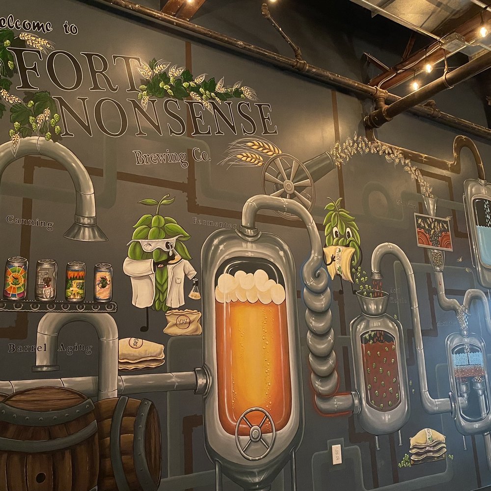 Fort Nonsense Brewing - Love the wall! - Breweries Near Me - Randolph, New Jersey Fort Nonsense Brewing - Love the wall! - Breweries Near Me - Randolph, New Jersey